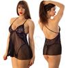 Babydoll Tul Con Puntilla Y Tanga